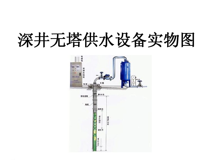 石家庄新华区井泵无塔式供水设备